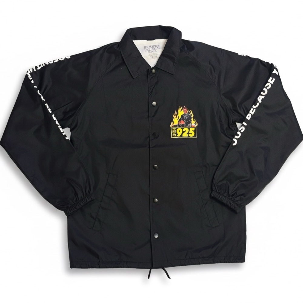 Open 925 black windbreaker